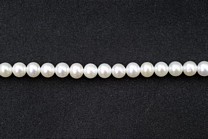White Round 5-5.5mm AA Grade Pearls > White