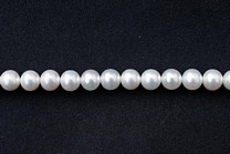 White Round 6.5-7mm AA Grade Pearls > White
