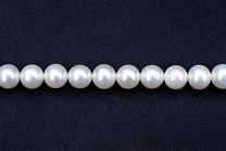 White Round 8-9mm AA Grade Pearls > White