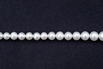 White Round Graduated sizes from 3.5 to 7.5mm AA Grade Pearls > White