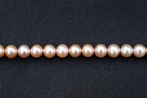 Peach Round 6.5-7mm AA Grade Pearls > Peach