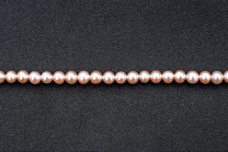 Pink Round 4-4.5mm AA Grade Pearls > Pink
