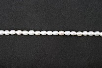 White Rice 3-4mm AA Grade Pearls > White