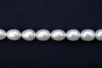 White Rice 8-9mm AA Grade Pearls > White