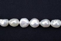 White Baroque 11-12mm Other Pearl Shapes > Baroques