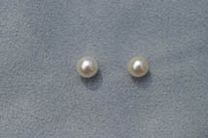 White Round 7-7.5mm AAA Grade Pearls > White