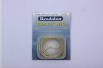 French Wire, gold, .9mm Findings > French Wire