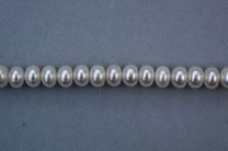 White Button 6-7 mm AA Grade Pearls > White