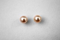 Peach Round 6.5-7mm AAA Grade Pearls > Colours