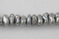 Grey Keshi Medium Centre-Drilled Other Pearl Shapes > Keshis