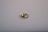 Rohm Clasp Carabiner 11mm Polished Gold Findings > Rohm Clasps