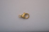 Rohm Clasp Carabiner 13mm Satin Gold Findings > Rohm Clasps