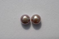 Lavender Button, 10-10.5mm AAA Grade Pearls > Buttons