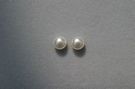 White Button, 6-6.5mm : AAA Grade Pearls > Buttons